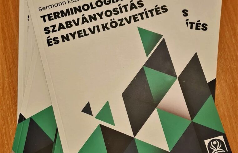 Új könyv: Terminológiai szabványosítás és nyelvi közvetítés