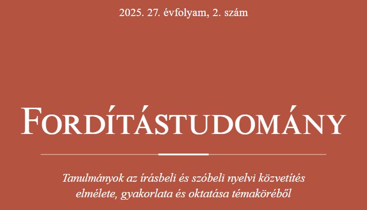 Fordítástudomány 2025.2.